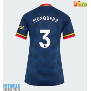Billiga Arsenal Cristhian Mosquera #3 Bortatröja Dam 2026-27 Kortärmad